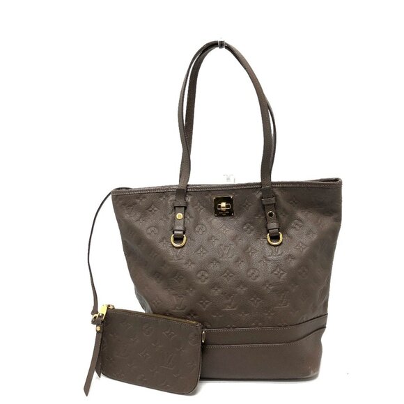 LOUIS VUITTON Brown Monogram Tote Bag - Picture 1 of 16